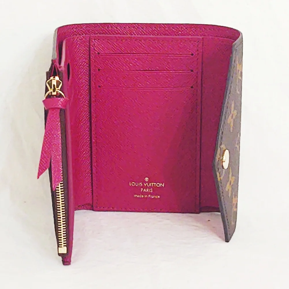 🎈Louis Vuitton monogram and pink wallet